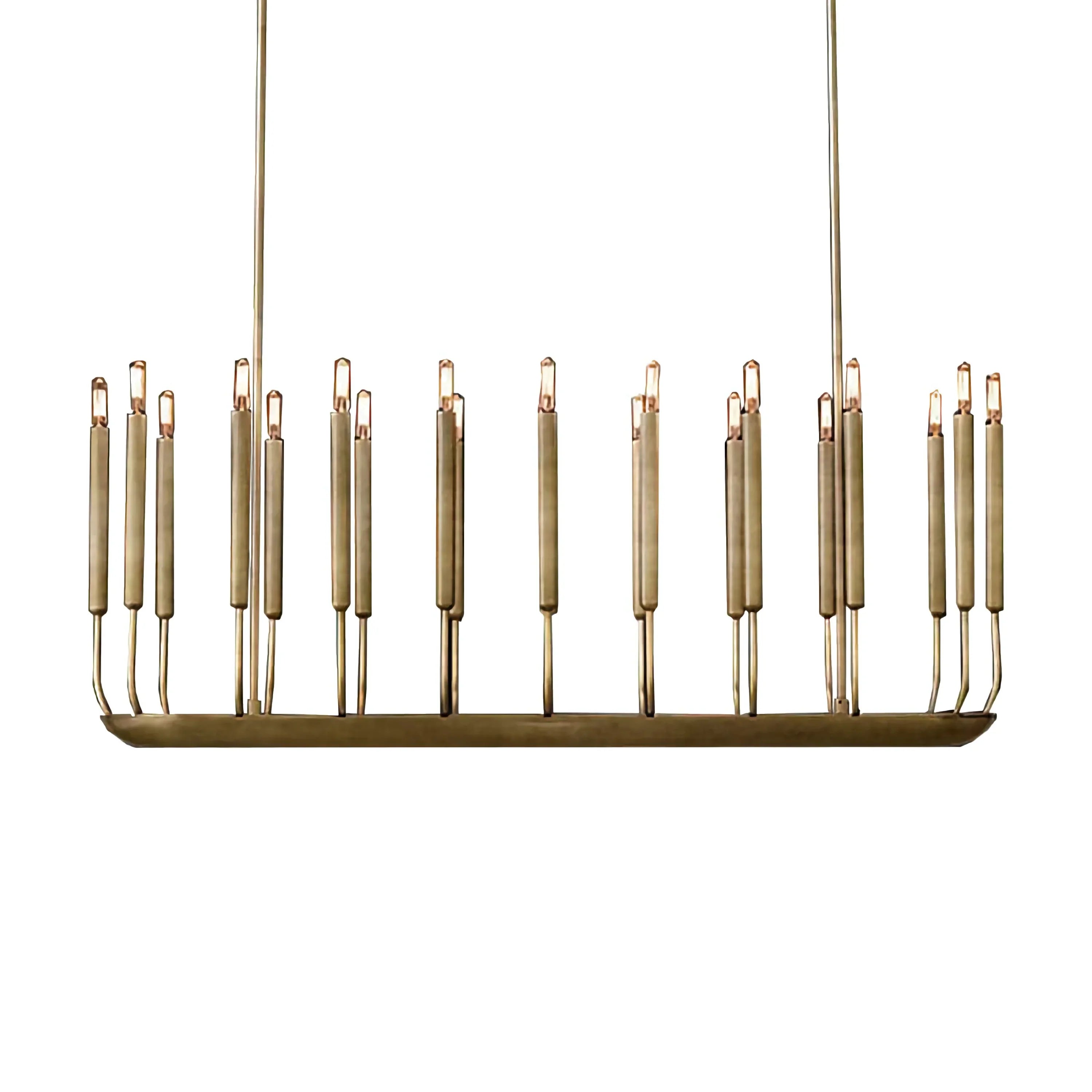 ARCHITECTURAL CANDLE-STYLE CHANDELIER | CLFRH0510