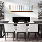 ARCHITECTURAL CANDLE-STYLE CHANDELIER | CLFRH0510