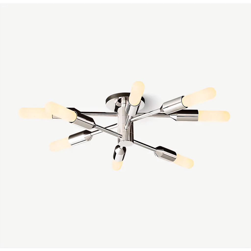 ARNAUD SILVER FLUSH MOUNT | CLVGY085S