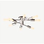 ARNAUD SILVER FLUSH MOUNT | CLVGY085S