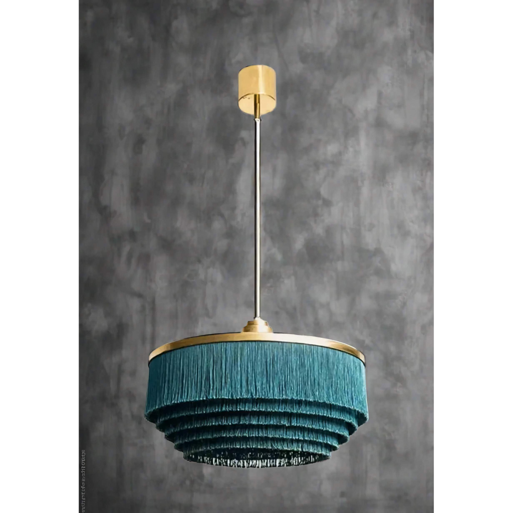 ART DECO FRINGE PENDANT LIGHT | DESIGN DT7895