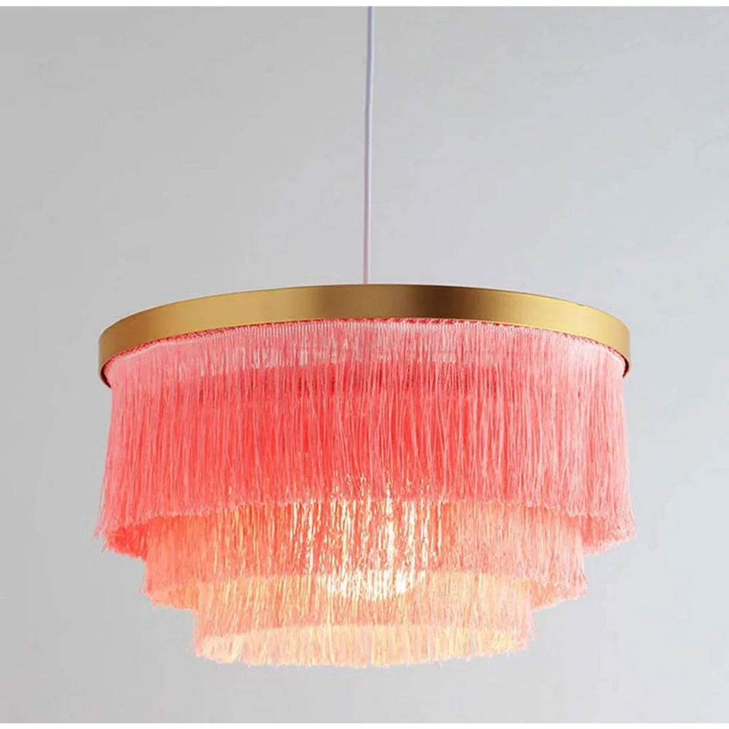 ART DECO FRINGE PENDANT LIGHT | DESIGN DT7895