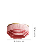 ART DECO FRINGE PENDANT LIGHT | DESIGN DT7895