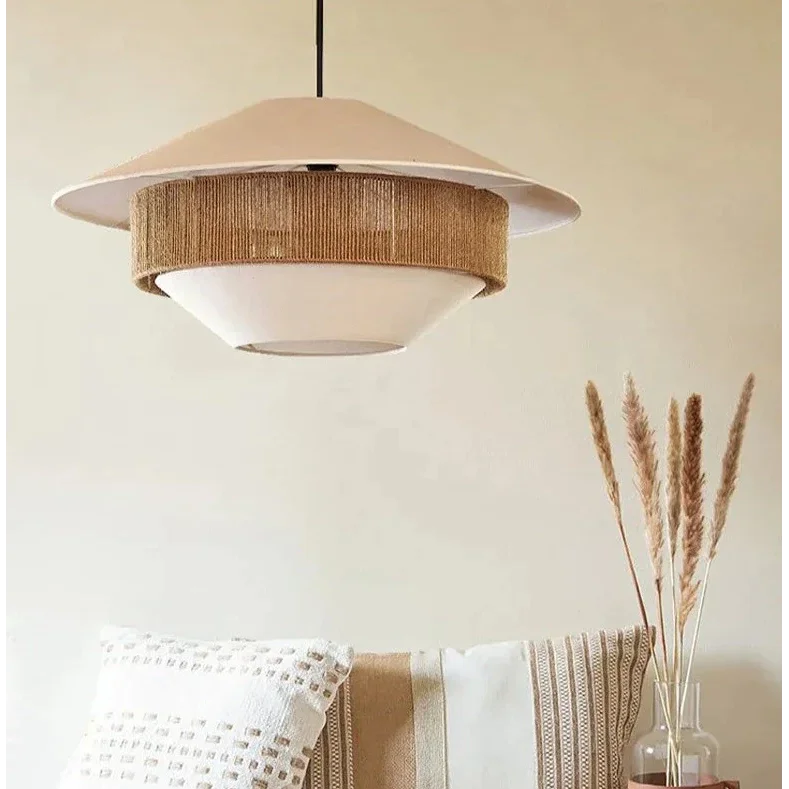 ARTISANAL HANDWOVEN WICKER PENDANT LIGHT | CL8785CV