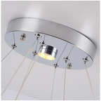 AURA 2-RINGS CRYSTAL CHANDELIERS