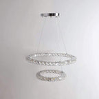 AURA 2-RINGS CRYSTAL CHANDELIERS