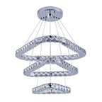 AURA CRYSTAL CHANDELIER 3-RINGS | CL740123