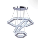 AURA CRYSTAL CHANDELIER 3-RINGS | CL740123