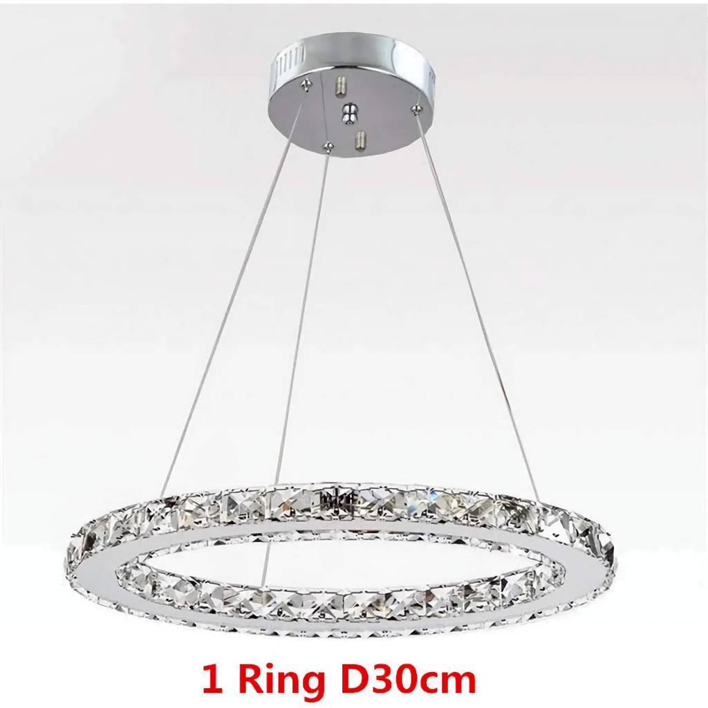 AURA RING CRYSTAL RING CHANDELIER