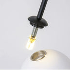 BLACK ARC HANGING LIGHTS