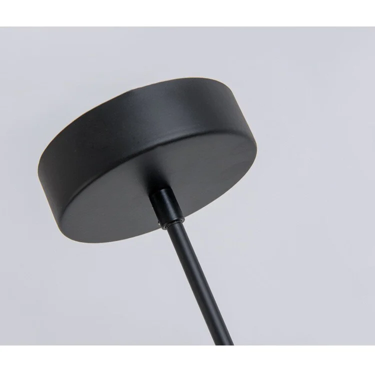 BLACK ARC HANGING LIGHTS