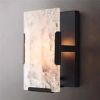 BLACK CALCITE WALL SCONCES | CLUG02B