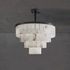 BLACK COPPER ALABASTER CHANDELIER | CLVVC0201