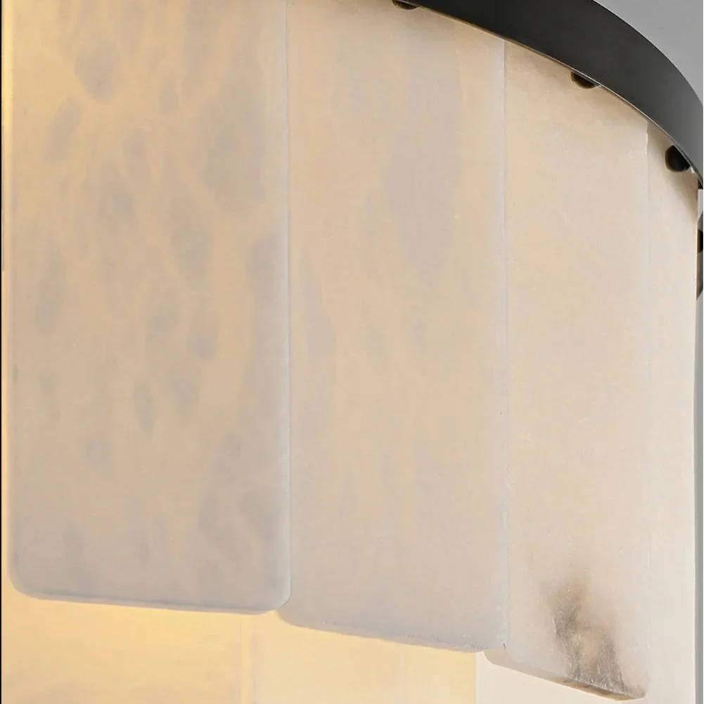 BLACK COPPER ALABASTER CHANDELIER | CLVVC0201