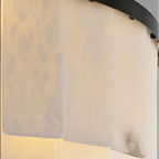 BLACK COPPER ALABASTER CHANDELIER | CLVVC0201