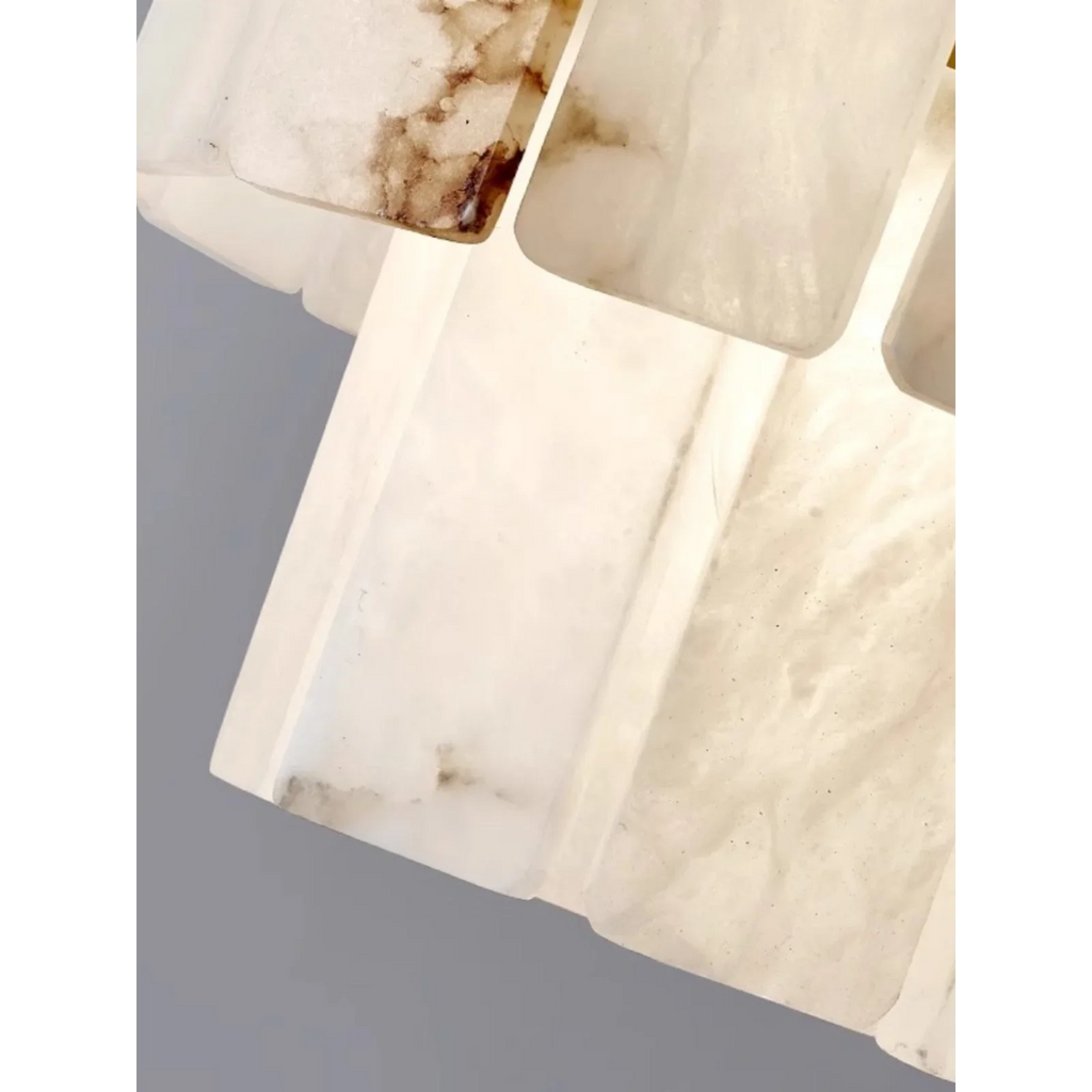 BLACK COPPER ALABASTER CHANDELIER | CLVVC0201