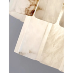 BLACK COPPER ALABASTER CHANDELIER | CLVVC0201