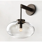 BLACK GLASS WALL SCONCE | DESIGN CLFFD2