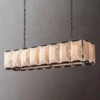 BLACK LINEAR COPPER CHANDELIER | CLPORH022LB