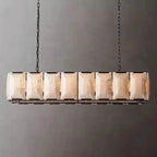 BLACK LINEAR COPPER CHANDELIER | CLPORH022LB