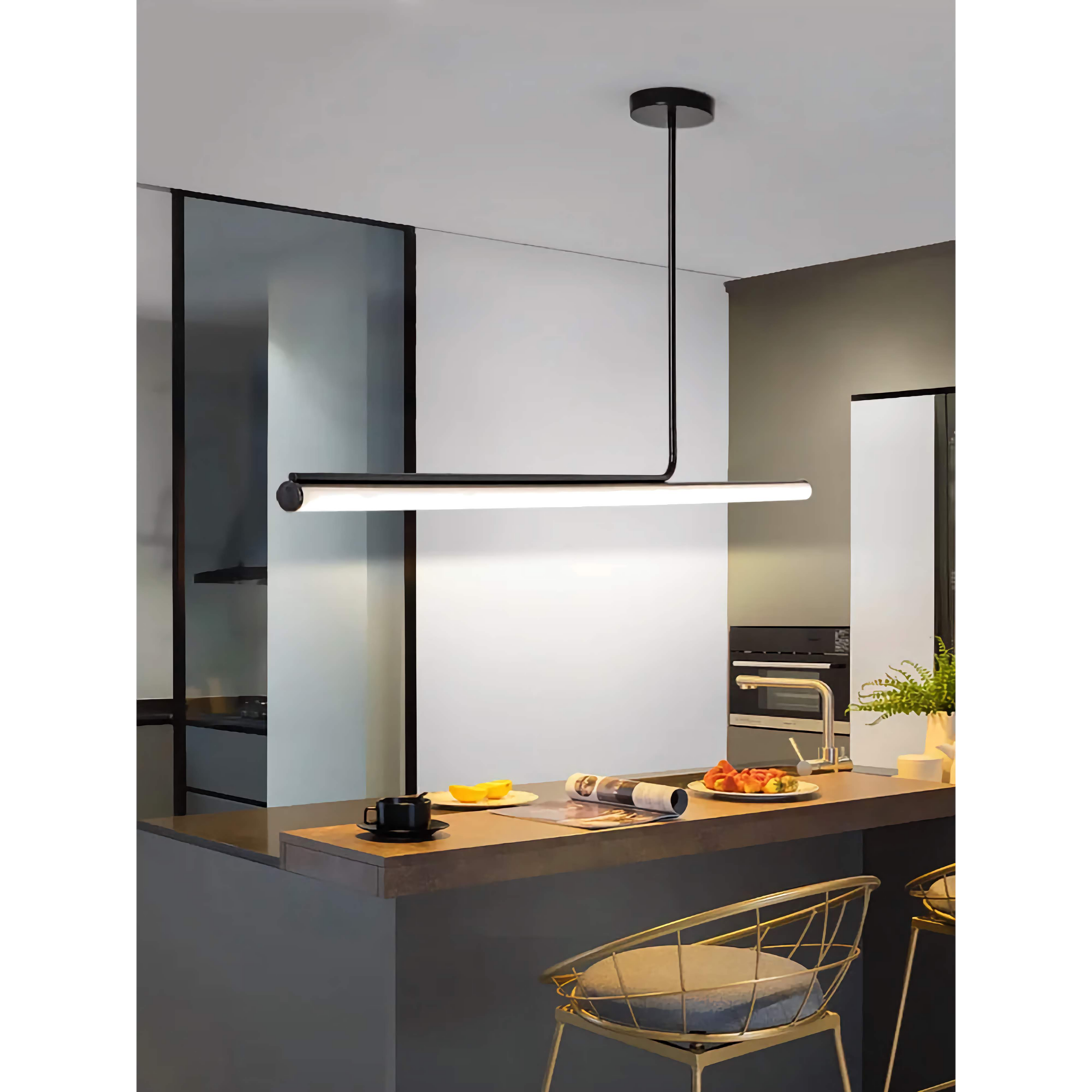 BLACK MODERN LINEAR LIGHTING | CL20698