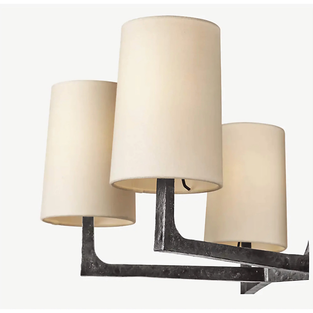 BLACK WRIGHT LINEAR CHANDELIER | CLPRH29B