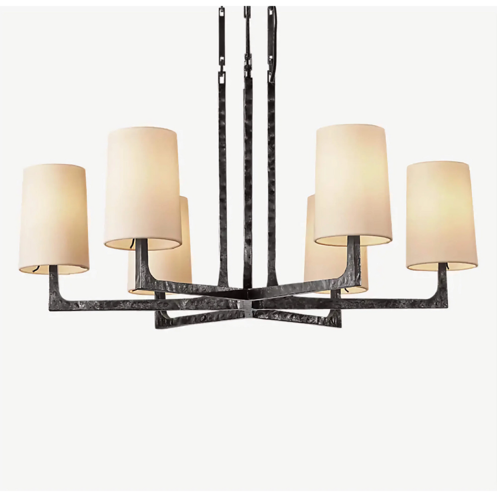 BLACK WRIGHT LINEAR CHANDELIER | CLPRH29B