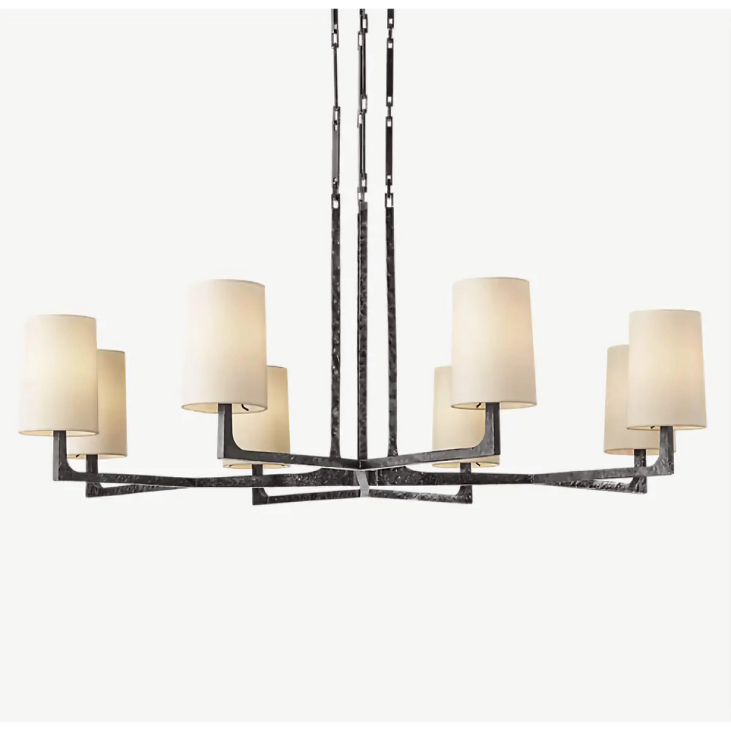 BLACK WRIGHT LINEAR CHANDELIER | CLPRH29B