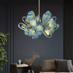 BLUE CRYSTAL BOWS CHANDELIER | DESIGN LUXMUR