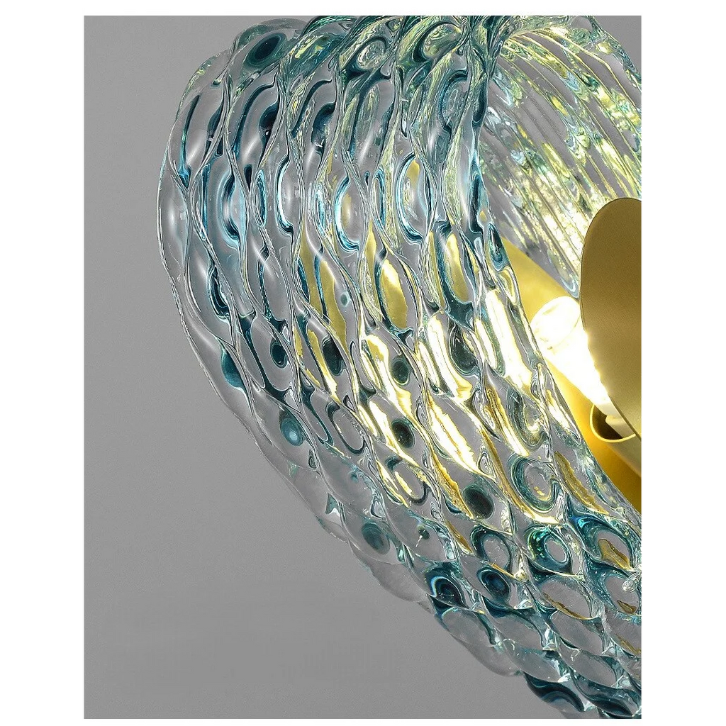 BLUE CRYSTAL BOWS CHANDELIER | DESIGN LUXMUR