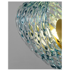 BLUE CRYSTAL BOWS CHANDELIER | DESIGN LUXMUR