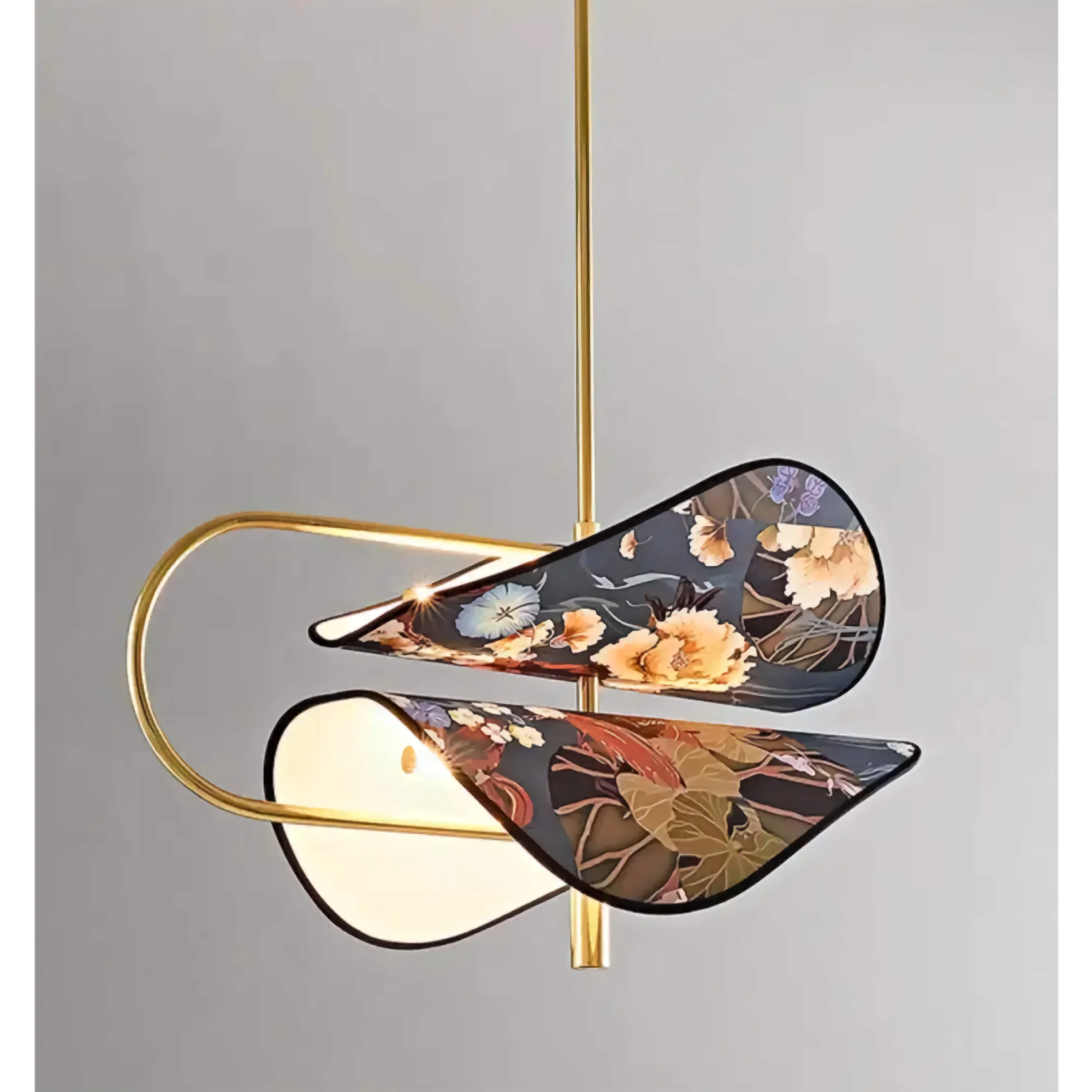 BLUE MODERN BRASS PENDANT LIGHT | CLFTAKI551