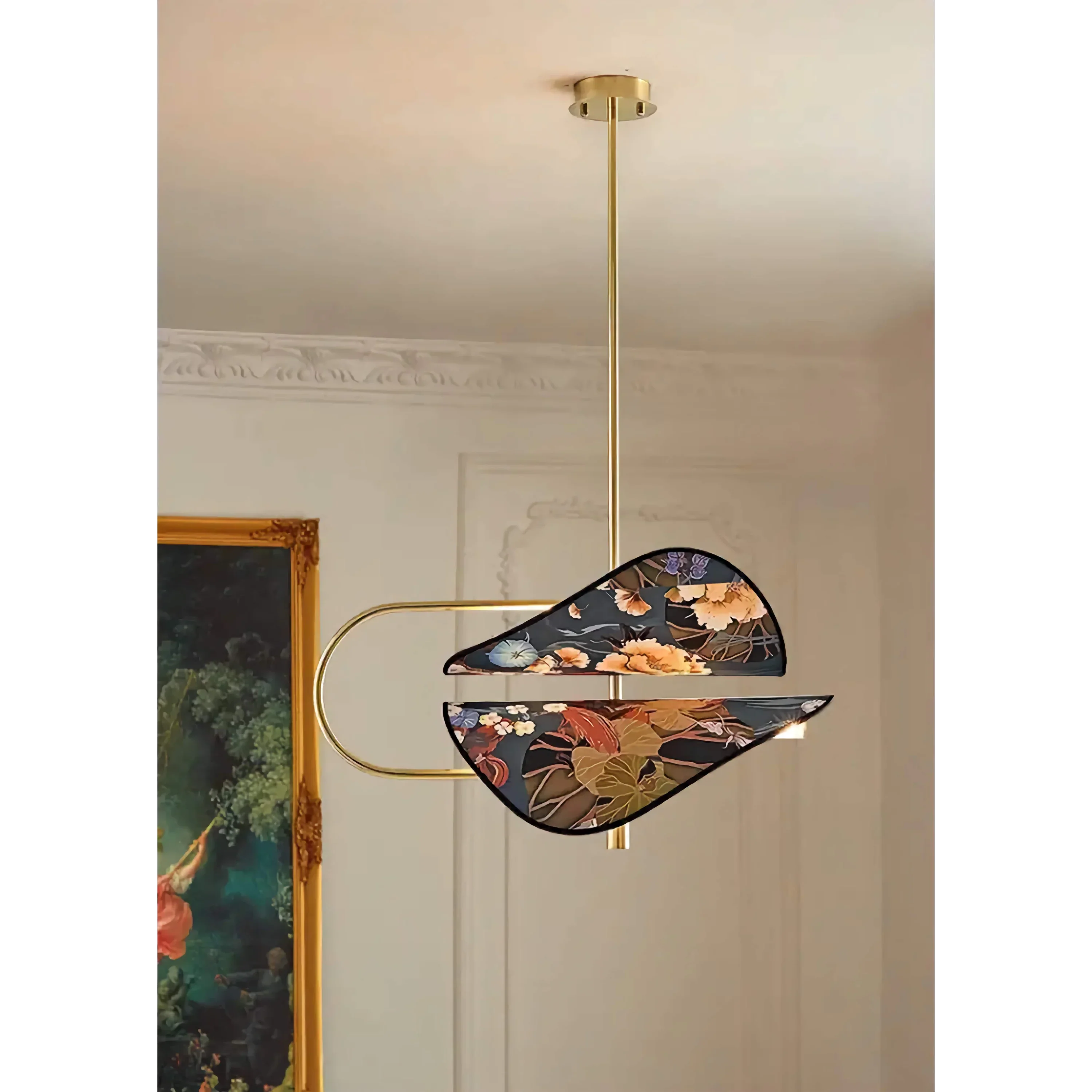 BLUE MODERN BRASS PENDANT LIGHT | CLFTAKI551