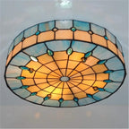 BLUE TIFFANY CEILING LAMPS