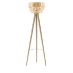 BOHEMIAN TASSEL FLOOR LAMP IN ORGANIC COTTON | CLPJ501