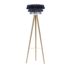 BOHEMIAN TASSEL FLOOR LAMP IN ORGANIC COTTON | CLPJ501