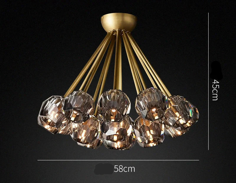 BOUQUET COPPER CHANDELIER | CLTW0255