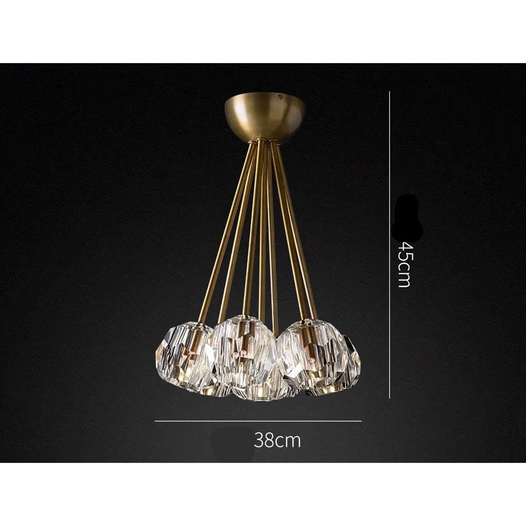 BOUQUET COPPER CHANDELIER | CLTW0255