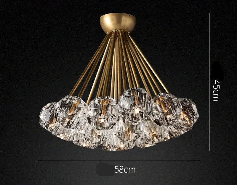 BOUQUET COPPER CHANDELIER | CLTW0255