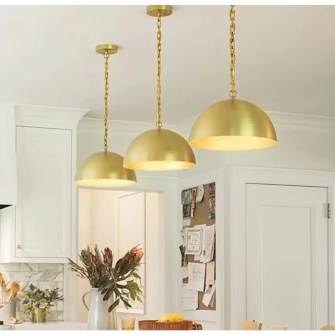 Brass DOME PENDANT LIGHT | DESIGN CLSS8500