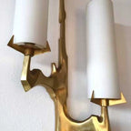 BRASS & GLASS WALL SCONCE | CLHGT0555