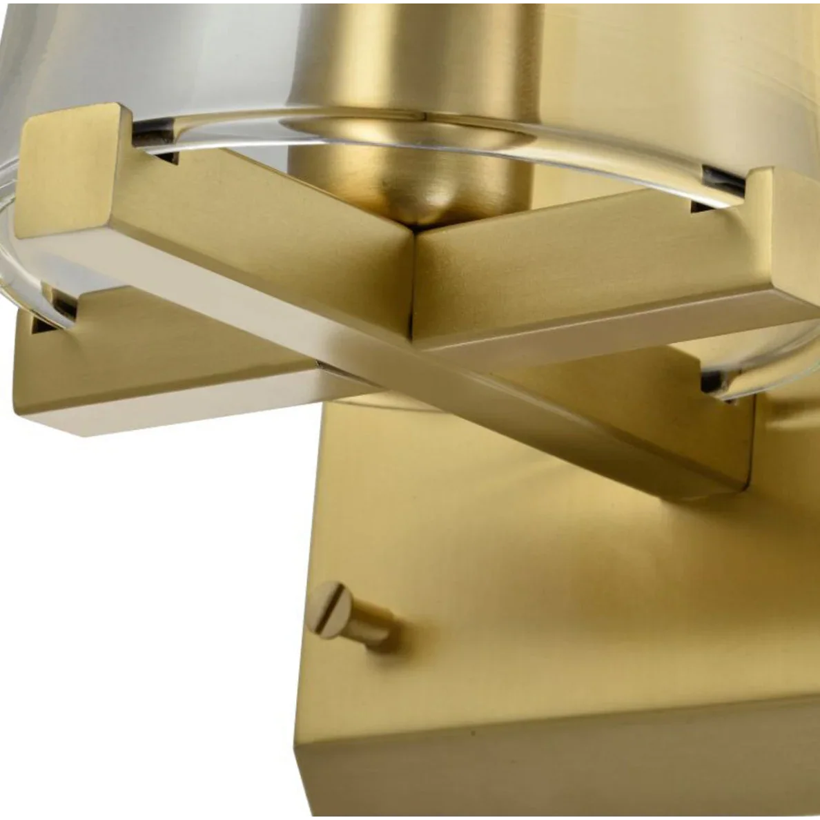 BRASS GLASS WALL SCONCE | DESIGN CLHG8250