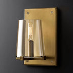 BRASS GLASS WALL SCONCE | DESIGN CLHG8250