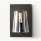 Black GLASS WALL SCONCE | DESIGN CLHG8250B