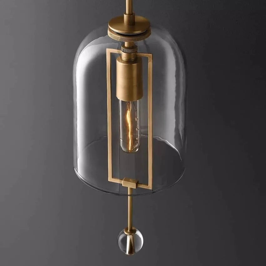 BRASS AND GLASS WALL SCONCES | DESIGN CLKS8500