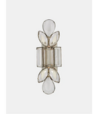 BRASS LARGE CRYSTAL WALL SCONCE | CLPFTL085