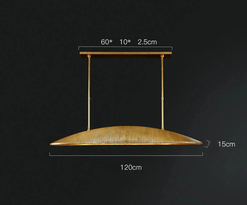 BRASS LEAF CEILING LAMPS | CLMJU014