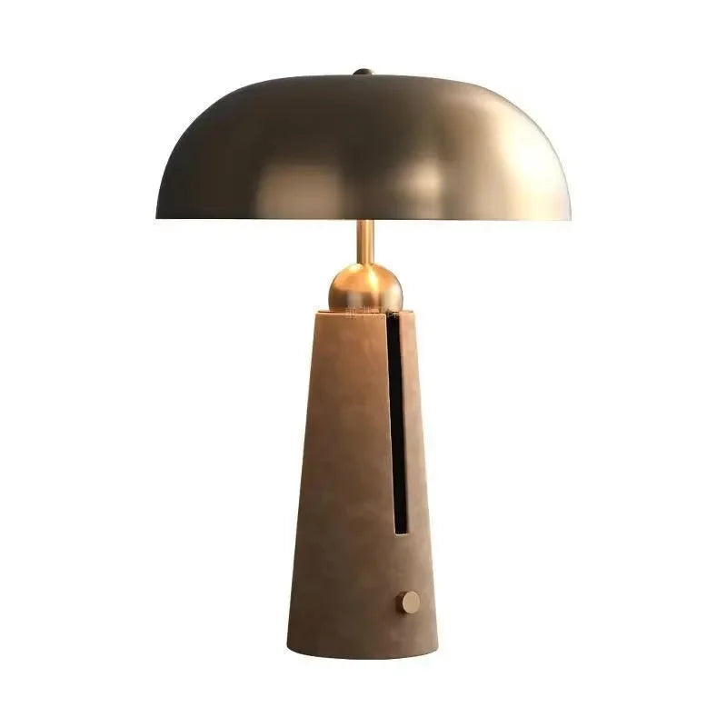 Brass Leather TABLE LAMP | DESIGN CL85076Q