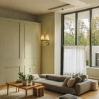 BRASS TWIN ARM WALL SCONCE | CLSHT055