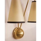 BRASS TWIN ARM WALL SCONCE | CLSHT055